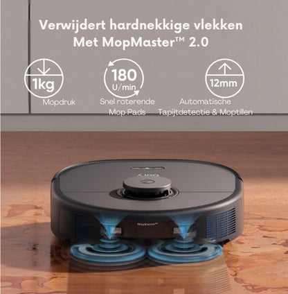 Clean X10 Pro Omni Robotstofzuiger met dweil