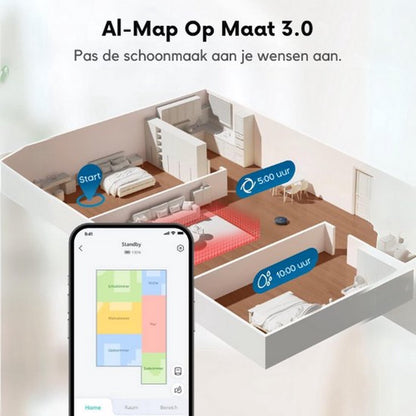 Clean X10 Pro Omni Robotstofzuiger met dweil