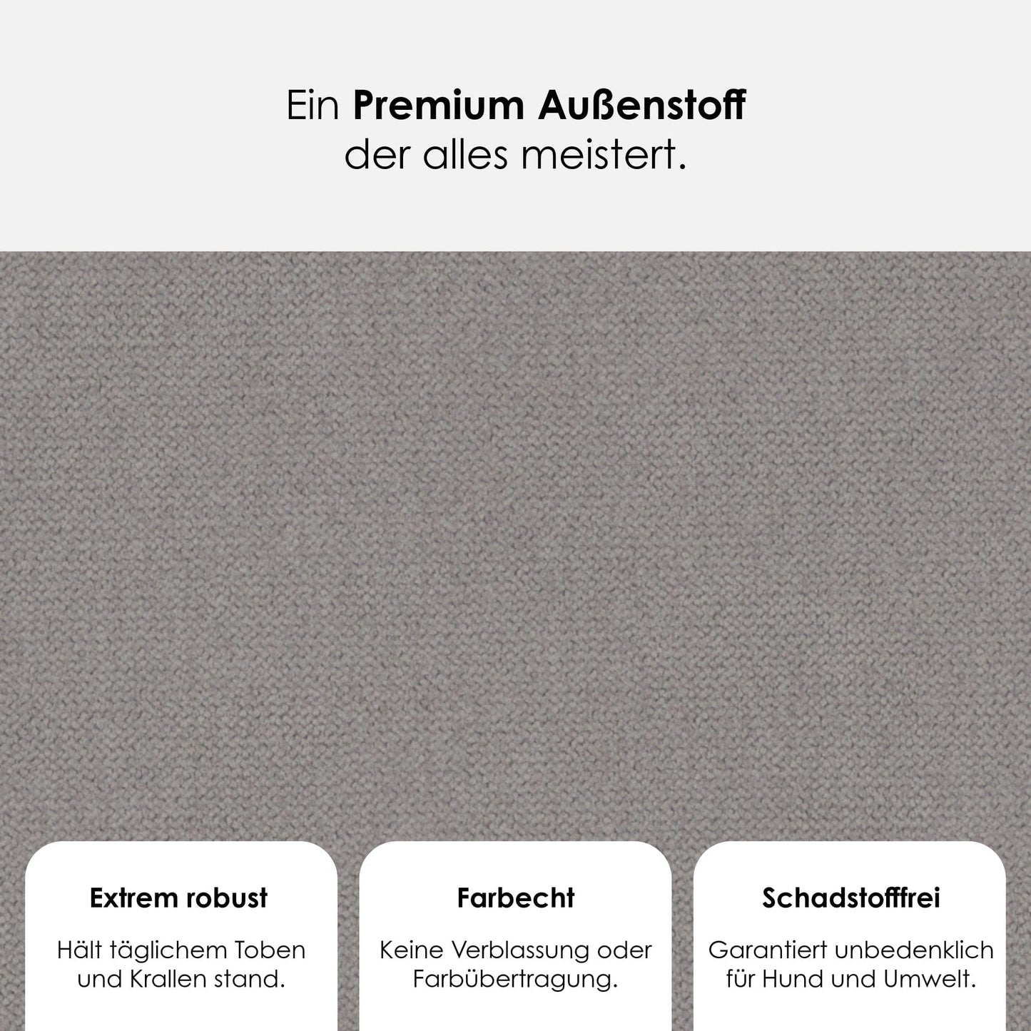 Orthopedisch hondenbed The Cloud (donkergrijs)