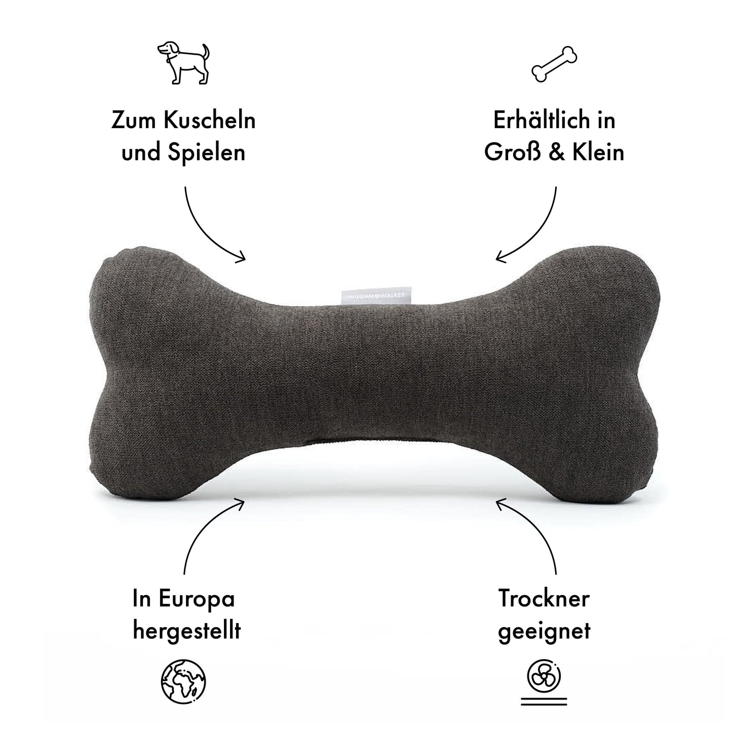 Williams Spel Bot Grijs